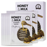 Honey And Milk Vitamin Mask (10Sheests)